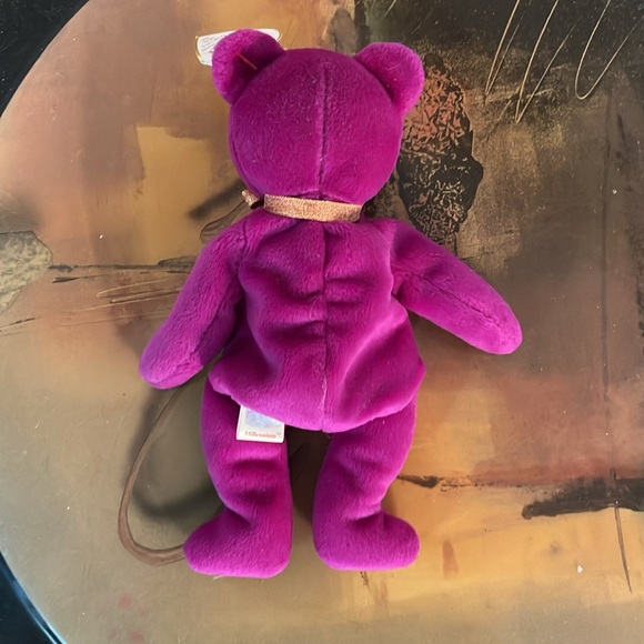 TY’s Beanie Baby Millennium, Retired, 1/1/99, Purple, w/Tags - Picture 4 of 10